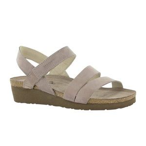 Naot Women’s Kayla Sandals - Stone Nubuk - Size 38
